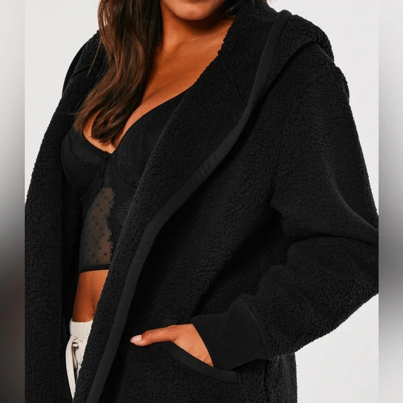 Gilly Hicks Sherpa Cardigan Jacket - Picture 3 of 4